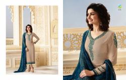 Designer Embroidered Straight Suit13