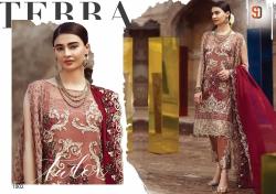 Designer Embroidered Straight Suit3