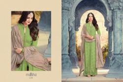 Designer Embroidered Straight Suit6