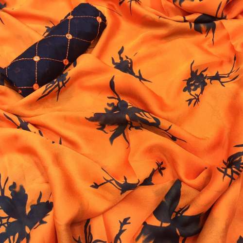 Designer Fancy mali silk saree