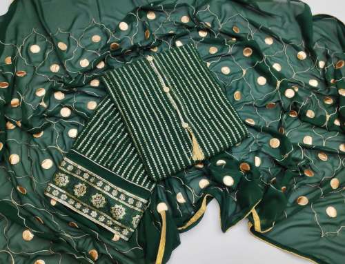 Designer Georgette Dress Material 