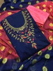 Designer hand Work Dress material