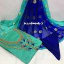 Designer hand Work Dress material thumb 2