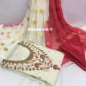 Designer hand Work Dress material thumb 5