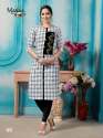 Designer Handloom Cotton Straight Kurti thumb 2