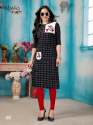 Designer Handloom Cotton Straight Kurti thumb 6
