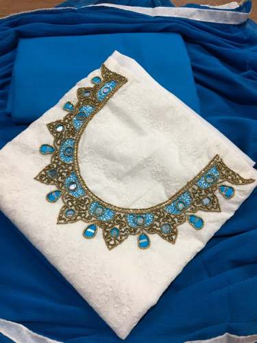 Designer Handwork Dress Material