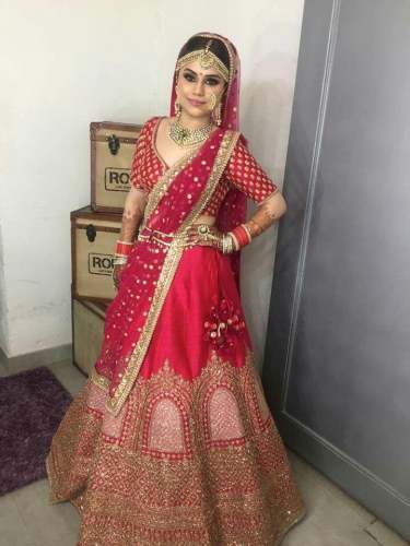 Designer Heavy Embroidered Bridal Lehenga