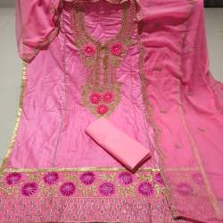 Designer Heavy Embroidered Dress Material