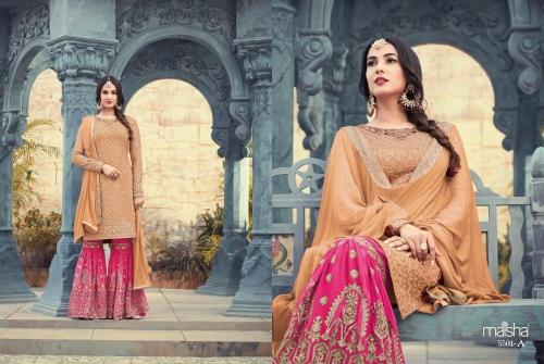 Designer Heavy Embroidered Gharara Suit0