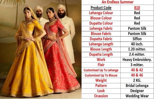 Designer Heavy Embroidered Lehenga0