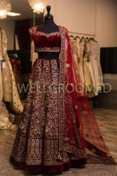 Designer Heavy Embroidered Lehenga26