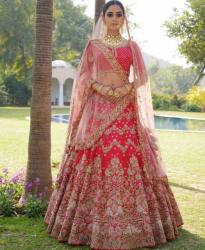 Designer Heavy Embroidered Lehenga36