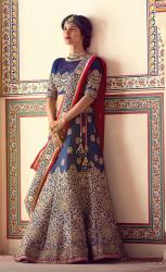 Designer Heavy Embroidered Lehenga4