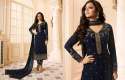 Designer Heavy Embroidered Straight Suit thumb 4