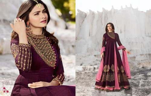 Designer Heavy Long Gown