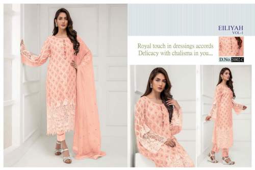 Designer Heavy Net Party Wear Straight Suit