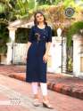 Designer Heavy Rayon Embroidered Kurti  thumb 15