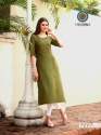 Designer Heavy Rayon Embroidered Kurti  thumb 16
