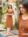 Designer Heavy Rayon Embroidered Kurti  thumb 3