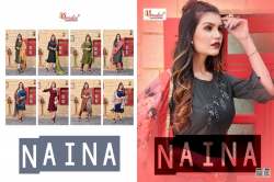 Designer Heavy Silk Embroidered Kurti 