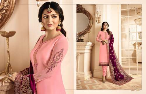 Designer Heavy Wedding Season Straight Suit