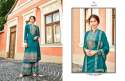 Designer Jam Satin Plazzo Style Straight Suit thumb 2