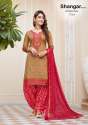 Designer Jam Silk Embroidered Salwar Suit thumb 2