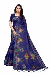 Designer Khai Silk Printed Saree