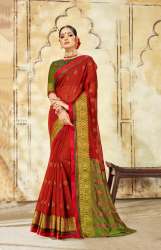 Designer latest Cotton saree With Blouse