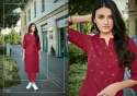 Designer Latest Cotton Slub Kurti thumb 7