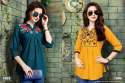 Designer Latest Embroidered Ladies  Top thumb 2