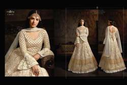 Designer Latest Heavy Butterfly Net Anarkali Suit