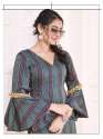 Designer Latest Kurti with Plazzo and Patiyala thumb 8