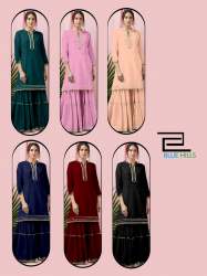 Designer Latest Plain With Gharara