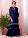 Designer Latest Plain With Gharara thumb 3