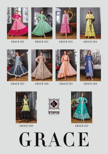 Designer Long cotton Ikkat Print Kurti