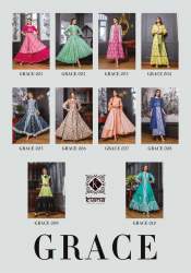 Designer Long cotton Ikkat Print Kurti