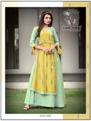 Designer Long Ethnic Gown By Ladyview0
