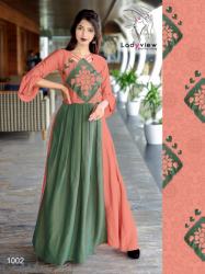 Designer Long Ethnic Gown By Ladyview1