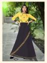 Designer Long Ethnic Gown By Ladyview3
