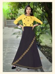 Designer Long Ethnic Gown By Ladyview3