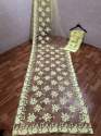 Designer Net Embroidered Saree thumb 1