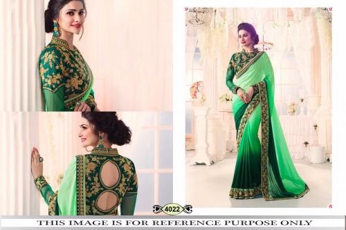Designer Pedding Georgette Embroidered saree1