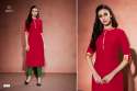 Designer Plain rayon slub Kurti thumb 6