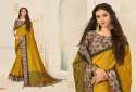 Designer Printed Bhagalpuri Look Saree thumb 12