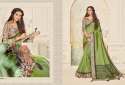 Designer Printed Bhagalpuri Look Saree thumb 2