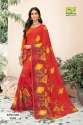 Designer Printed Heavy Georgette Saree thumb 5