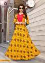 Designer Printed Long Gown Style Kurti thumb 8