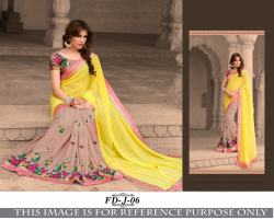 Designer Printed saree0